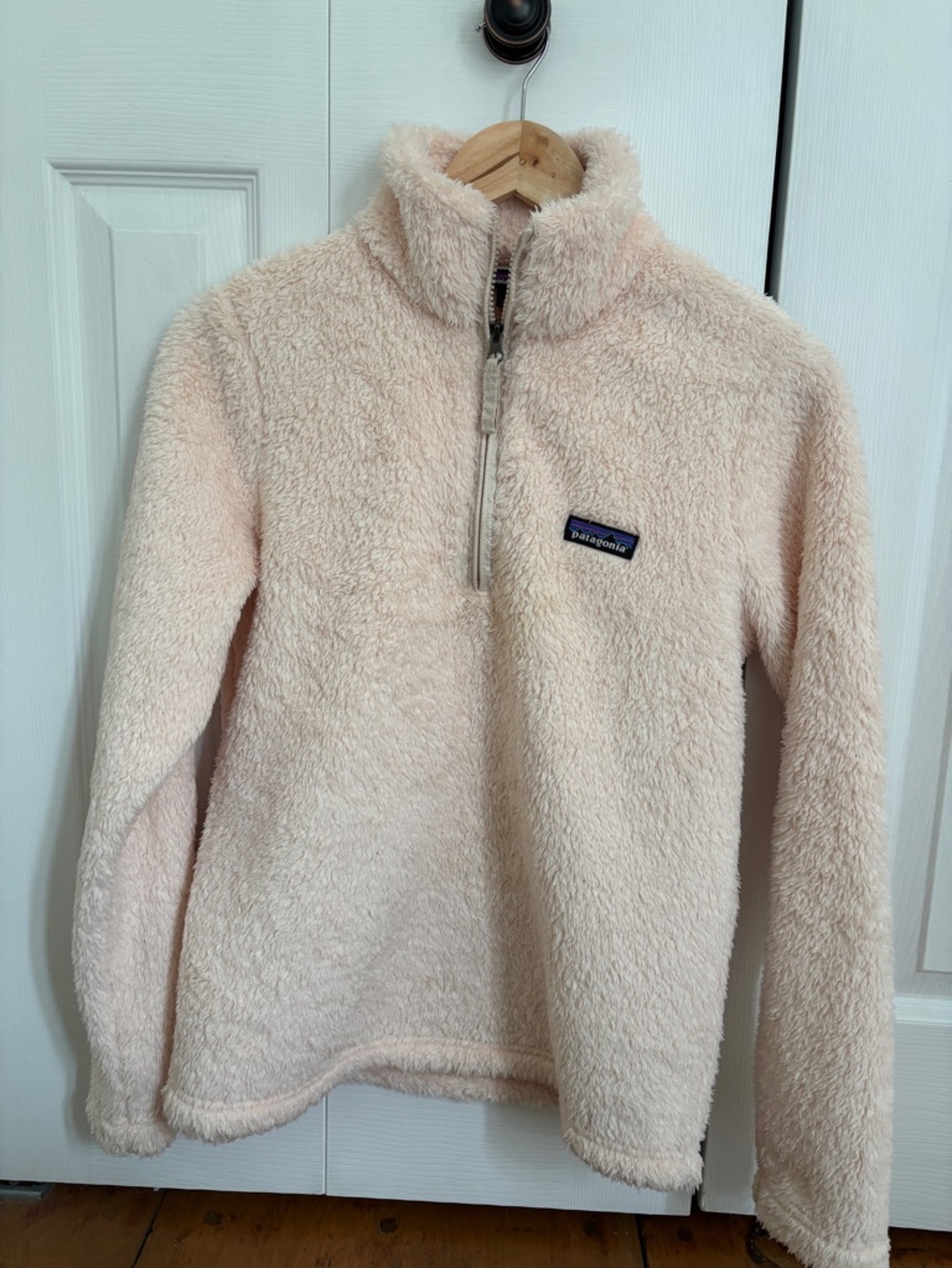 Patagonia Women’s Plush Quarter-Zip Pullover - Light Blush